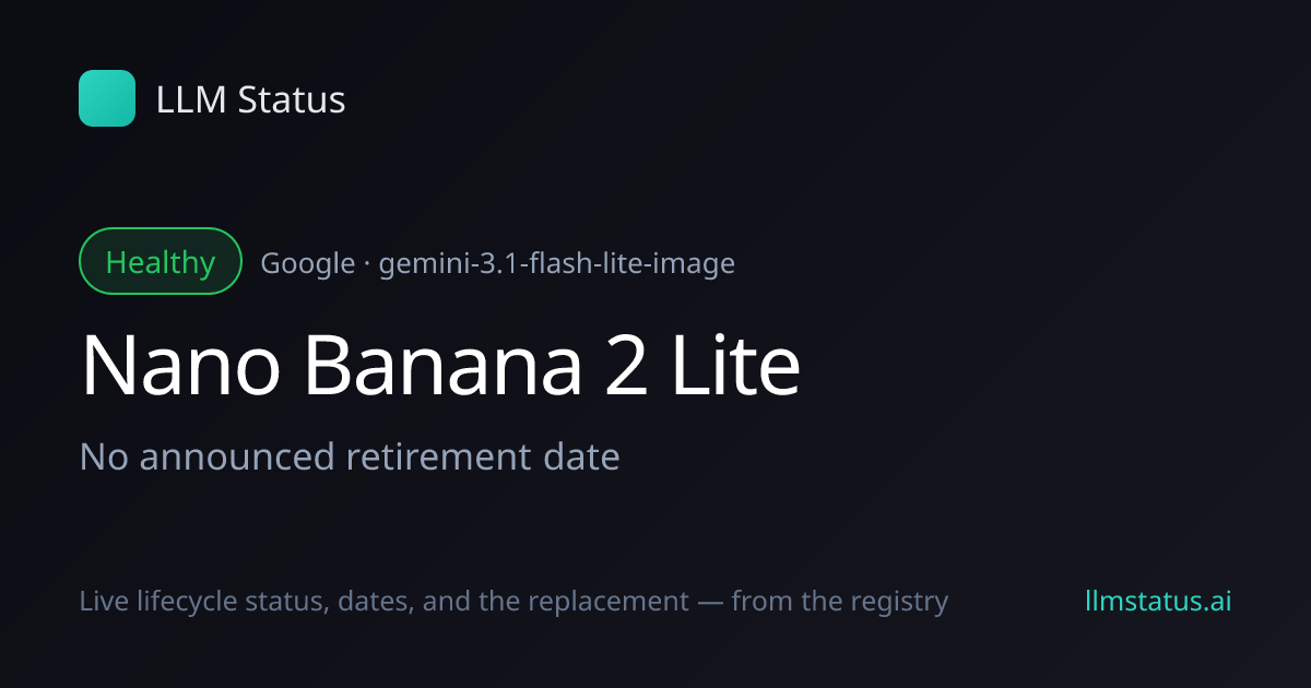 New model: Nano Banana 2 Lite (Google)