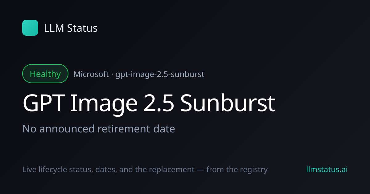 New model: GPT Image 2.5 Sunburst (Microsoft)